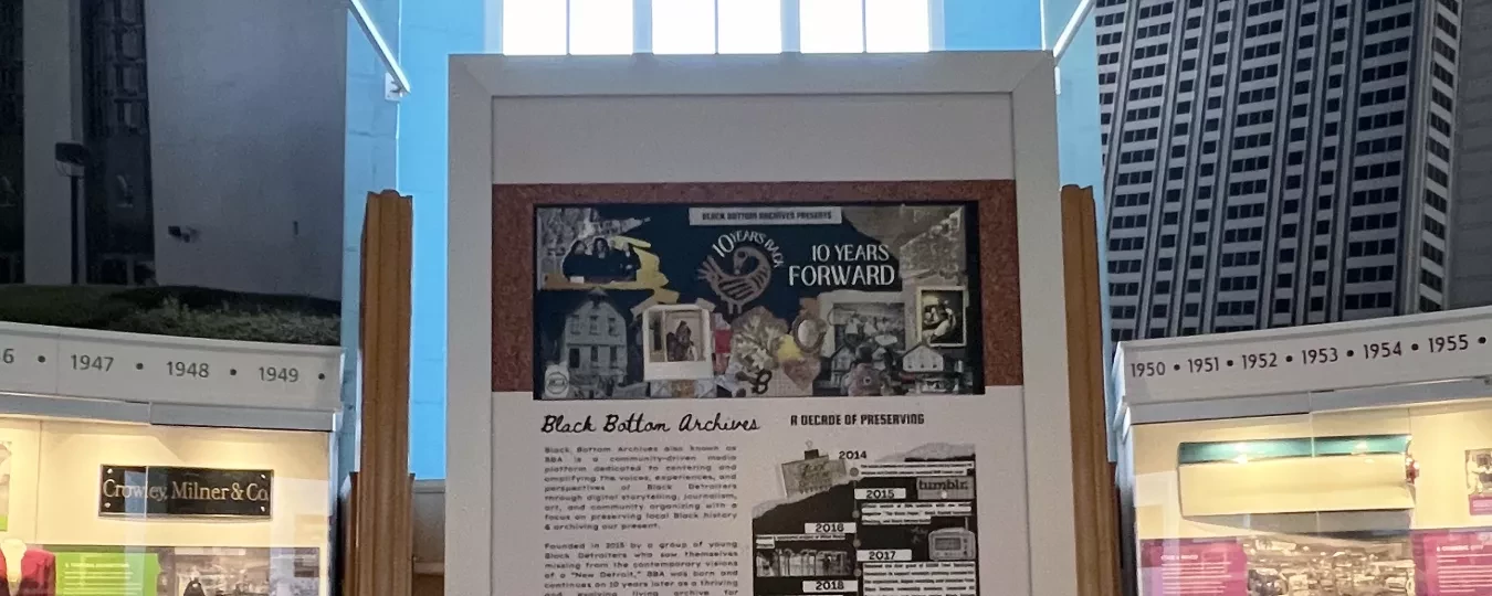 Black Bottom exhibit