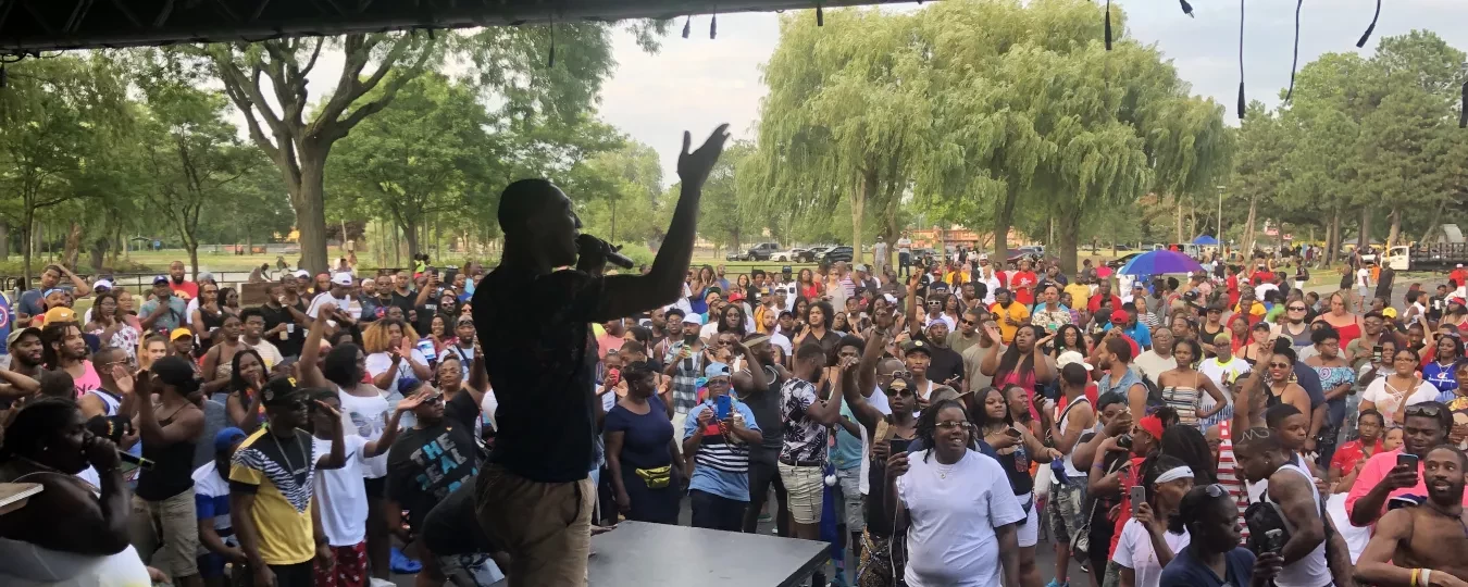 Hotter Than July crowd view
