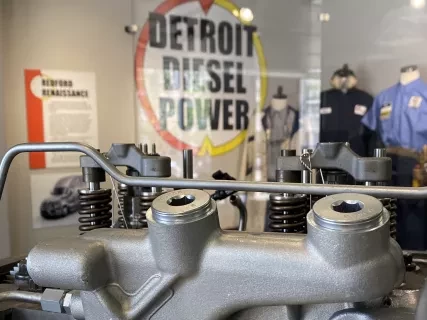 Detroit Diesel exhibit