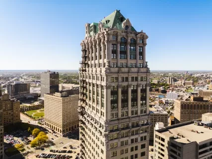 Book Tower aerial