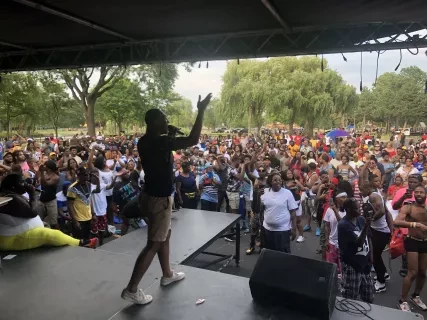 Hotter Than July crowd view
