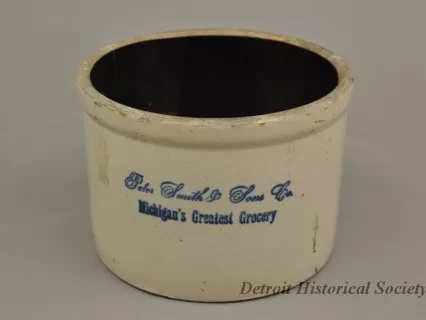 Crock, Clay - Front View