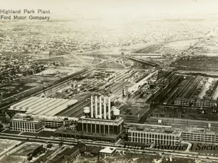 Postcard - Highland Park Plant, Ford Motor Company