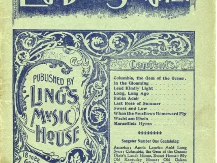 Music, Sheet - Ling's Dime Songster - Old Time Favorites No. 2