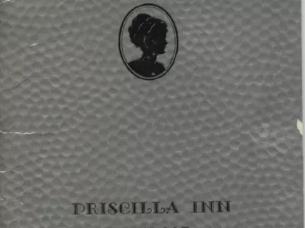 Booklet - Priscilla Inn, Detroit
1914-1939