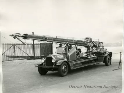 Print, Photographic - Detroit Fire Department Water Tower No. 1
