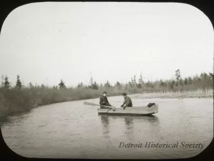Transparency, Lantern-slide - At the Edge of the Marsh near Wallin