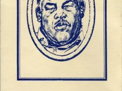 Brochure - Joe Louis Congressional Gold Medal
[bronze reproduction]