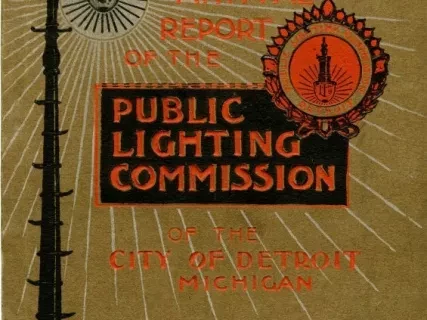 Booklet - Twentieth Annual Report of the Public Lighting Commission of the City of Detroit, Michigan