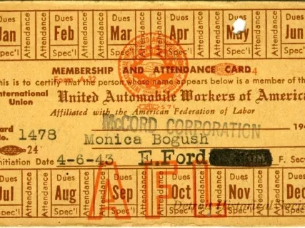 Card, Union