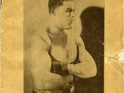 Booklet - Official Souvenir Scrap Book 
World's Heavyweight Champion, Joe Louis