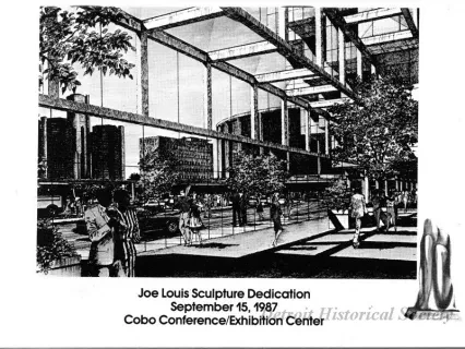 Program - Joe Louis Sculpture Dedication