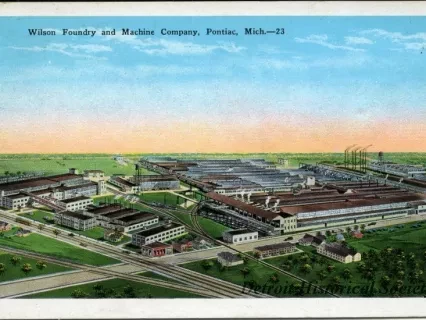 Postcard - Wilson Foundry and Machine Company, Pontiac, Mich.