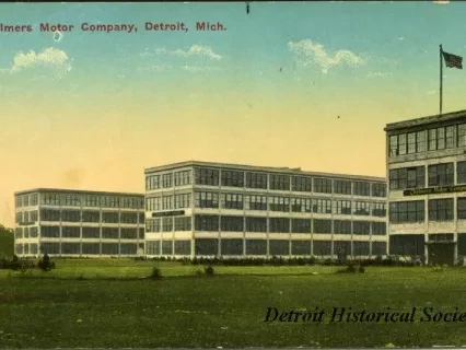 Postcard - Chalmers Motor Company, Detroit, Mich.