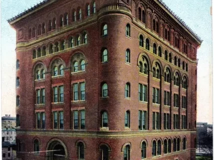 Postcard - Masonic Temple, Detroit, Mich.