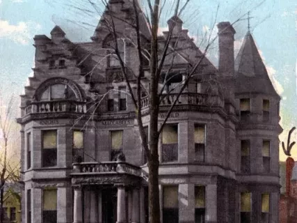 Postcard - Knights of the Maccabees Temple, Detroit, Mich.