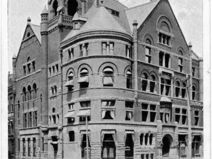Postcard - Young Men's Christian Association, Detroit