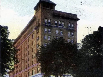 Postcard - Young Men's Christian Association Building, Detroit, Mich.