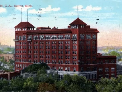 Postcard - Y.M.C.A., Detroit, Mich