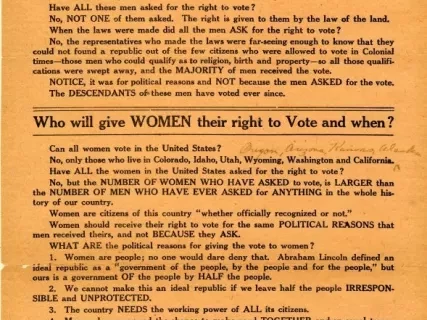 Flyer - About Voting