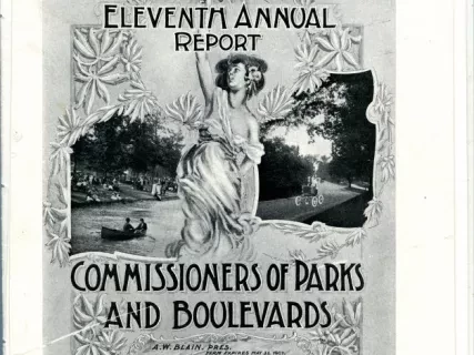 Booklet - Eleventh Annual Report, Commissioners of Parks and Boulevards