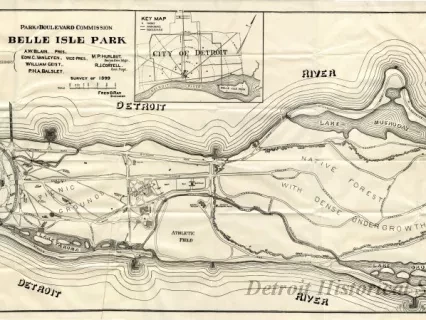 Map - Belle Isle Park
