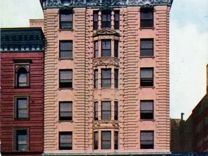 Postcard - Elk's Temple, Detroit, Mich. - The Elk's Temple