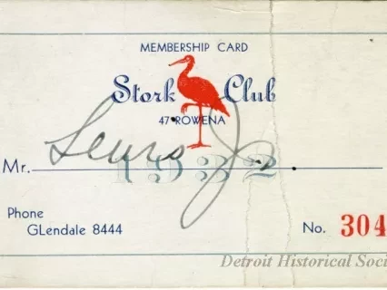 Card, Membership