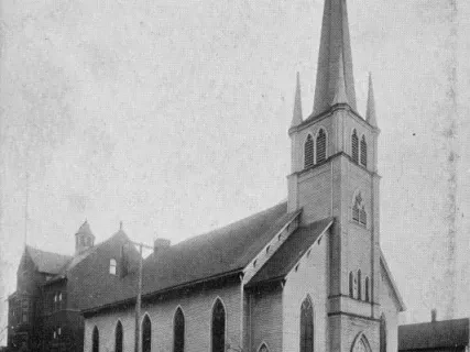 Postcard - St. Stanilaus [sic] Church, Detroit, Mich.