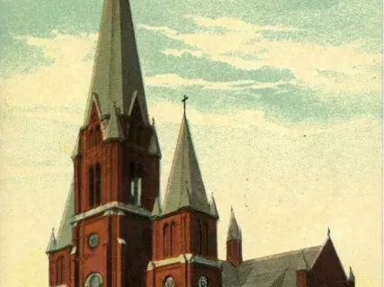 Postcard - Swietogo Juzefata, Detroit, Mich.