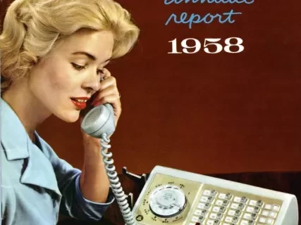 Report, Annual - Michigan Bell Telephone Company Annual Report 1958