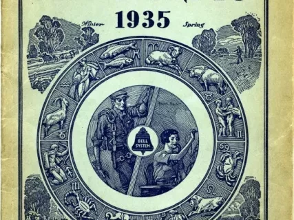 Booklet - Telephone Almanac, 1935