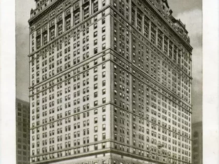 Postcard - The Sheraton-Cadillac Hotel, Detroit 31, Michigan.