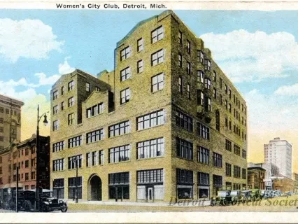 Postcard - Women's City Club, Detroit, Mich - Women's City Club, Detroit, Mich.