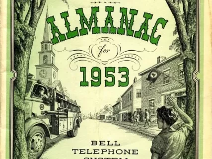Booklet - Telephone Almanac for 1953