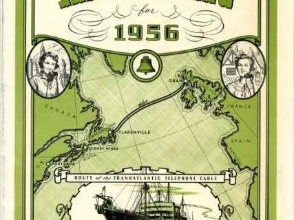 Booklet - Telephone Almanac for 1956