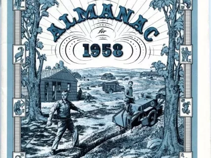 Booklet - Telephone Almanac for 1958