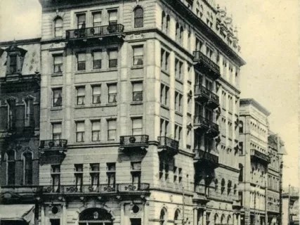 Postcard - St. Claire Hotel, Detroit, Mich.