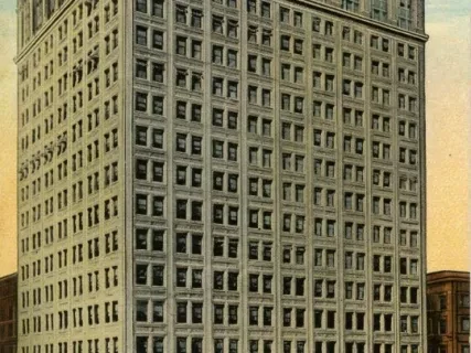 Postcard - Ford Building, Detroit, Mich.
