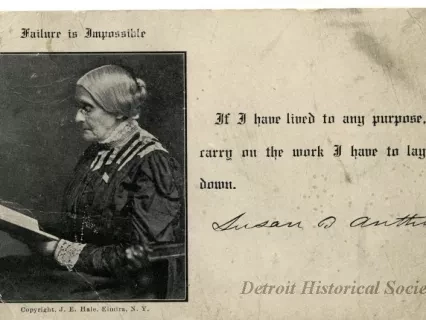 Postcard - Failure is Impossible