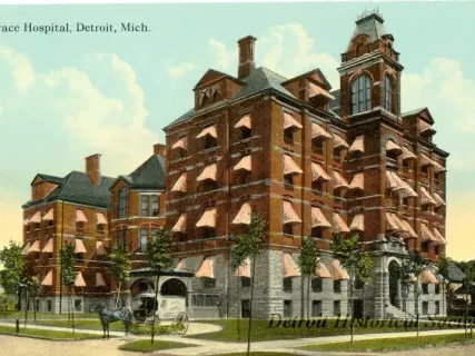 Postcard - Grace Hospital, Detroit, Mich. - Grace Hospital, Detroit, Mich.