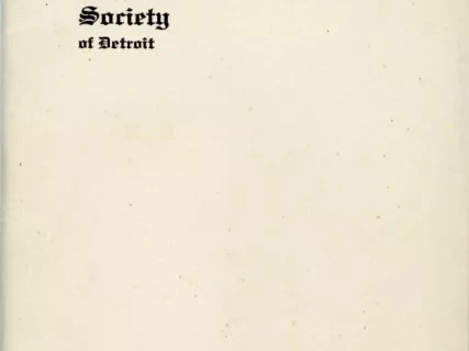 Booklet - Articles of Association and By-Laws, Present and Former Officers, Charter Members and Signers of the Articles of Association, Present Members, 1935