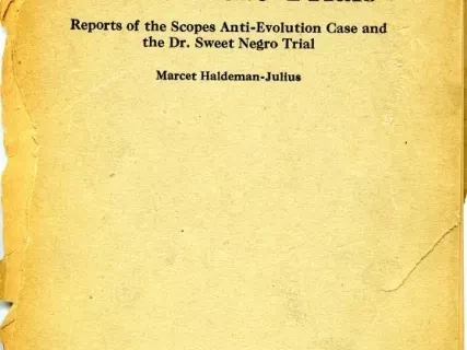 Booklet - Clarence Darrow's Two Great Trials