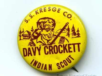 Pin - Davy Crockett
Indian Scout