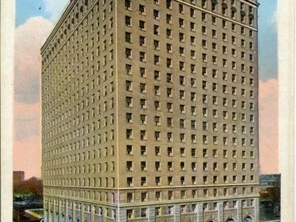 Postcard - Detroit-Leland Hotel, Detroit, Mich. - Detroit-Leland Hotel, Detroit, Mich.