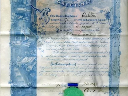 Certificate, Achievement