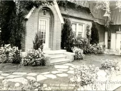Postcard - National Flower Show, Detroit, Mich. 1927 - National Flower Show, Detroit, Mich. 1927