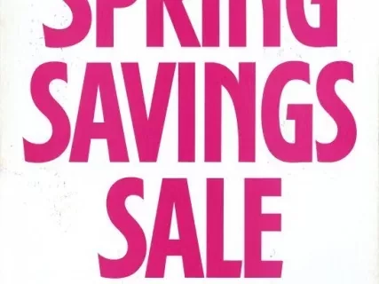 Poster, Advertisement - Sears