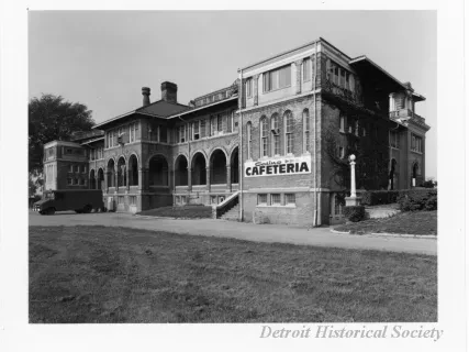 Print, Photographic - "Belle Isle Casino" (Rearview looking N.W.)