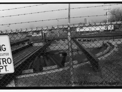 Print, Photographic - Detroit Water Pumping Station-Belle Isle